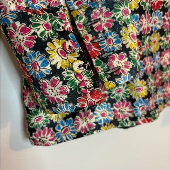 Tuckernuck jacquard floral blouse - Picture 3 of 12